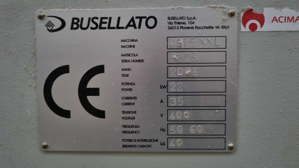 CNC Busellato Jet 5 XXL