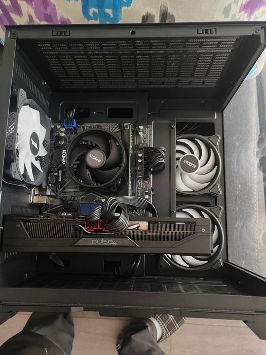 Pc gaming nou garantie wifi/ryzen 5500/16g ram/rx vega56 8g hb/ssd 512