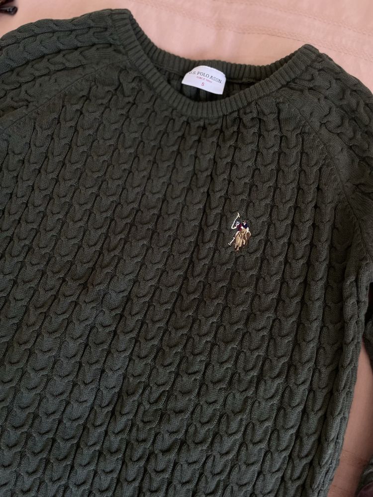 Плетена блуза на U.S. POLO ASSN.