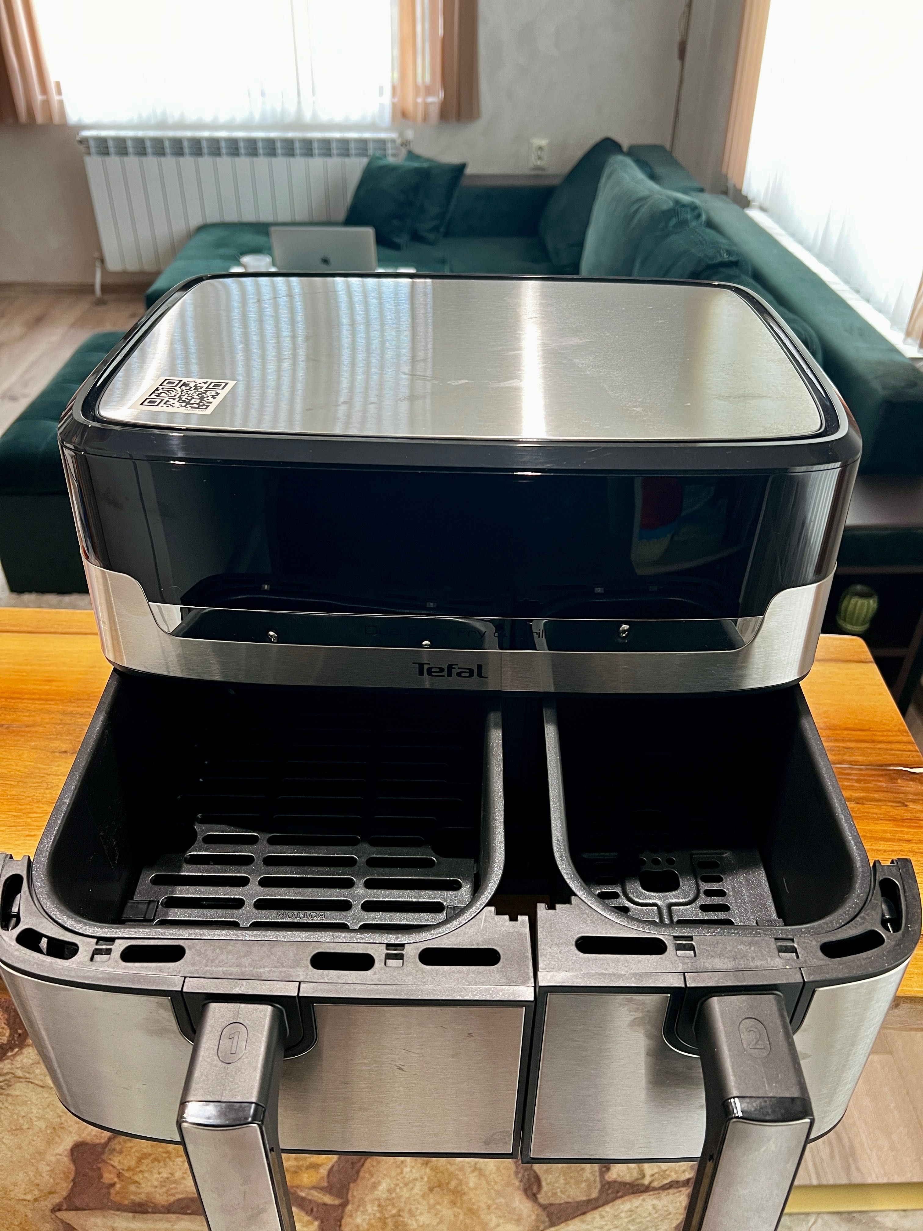 Air Fryer - Tefal Dual Easy Fry and Grill 2700W