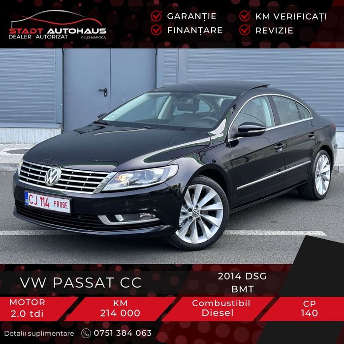 Volkswagen Passat CC GARANTIE 12 luni#Service la zi#Automat