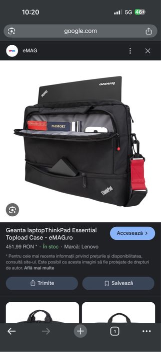 Geanta Laptop ThinkPad Essential Topload