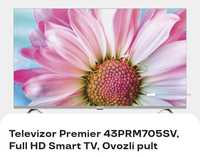 Premier 43 smart tv сотилади янги