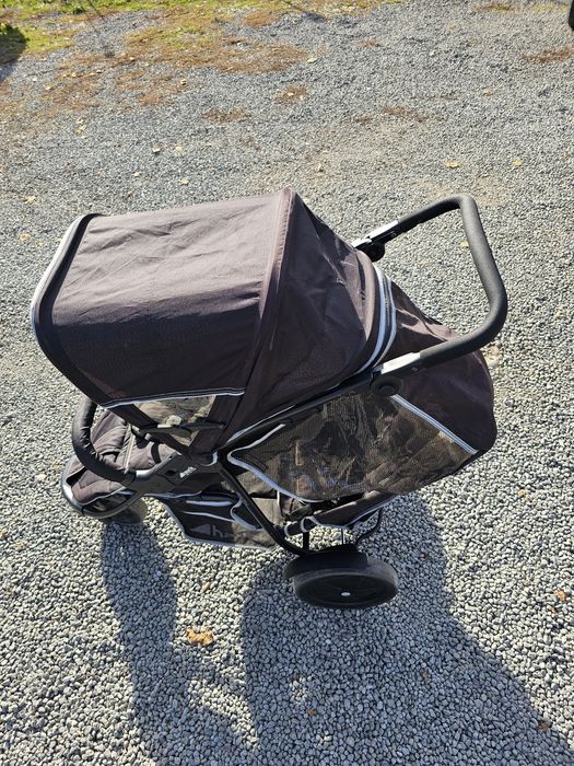 Carucior dublu pentru frati,pentru 2 copi