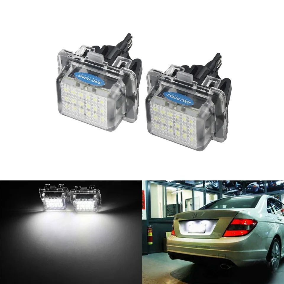 Lampi LED numar inmatriculare Mercedes W204 S204 C117 X117 W221 W222