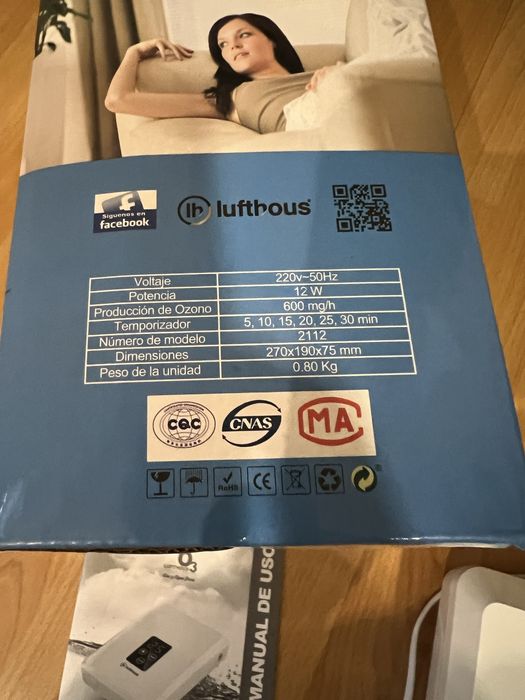 Озонатор / йонизатор за въздух и вода Lufthous