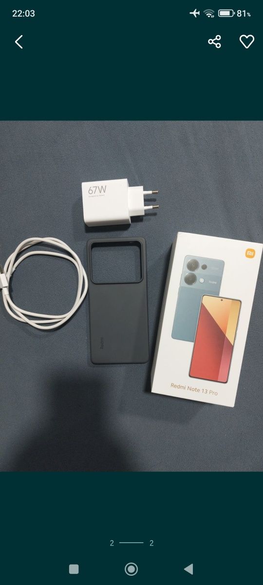 Xiaomi redmi note 13 pro 4g 8/256gb