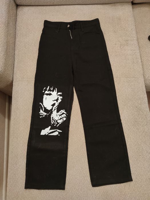 черные джинсы S размер