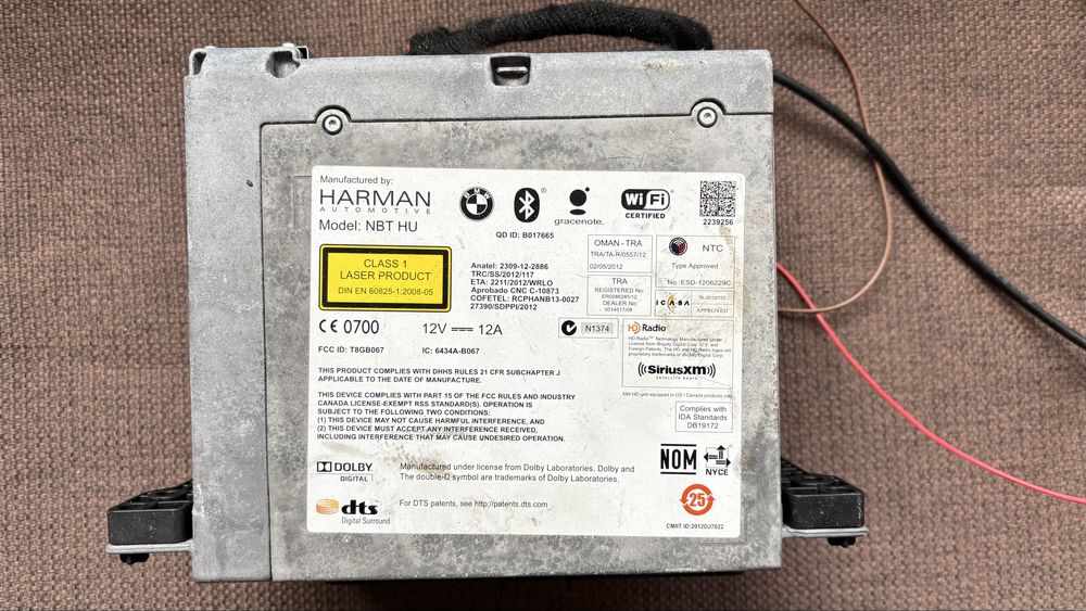 Оригинална НБТ навигация БМВ Ф10/11 ( NBT Navigation BMW 5 F10/11 ]