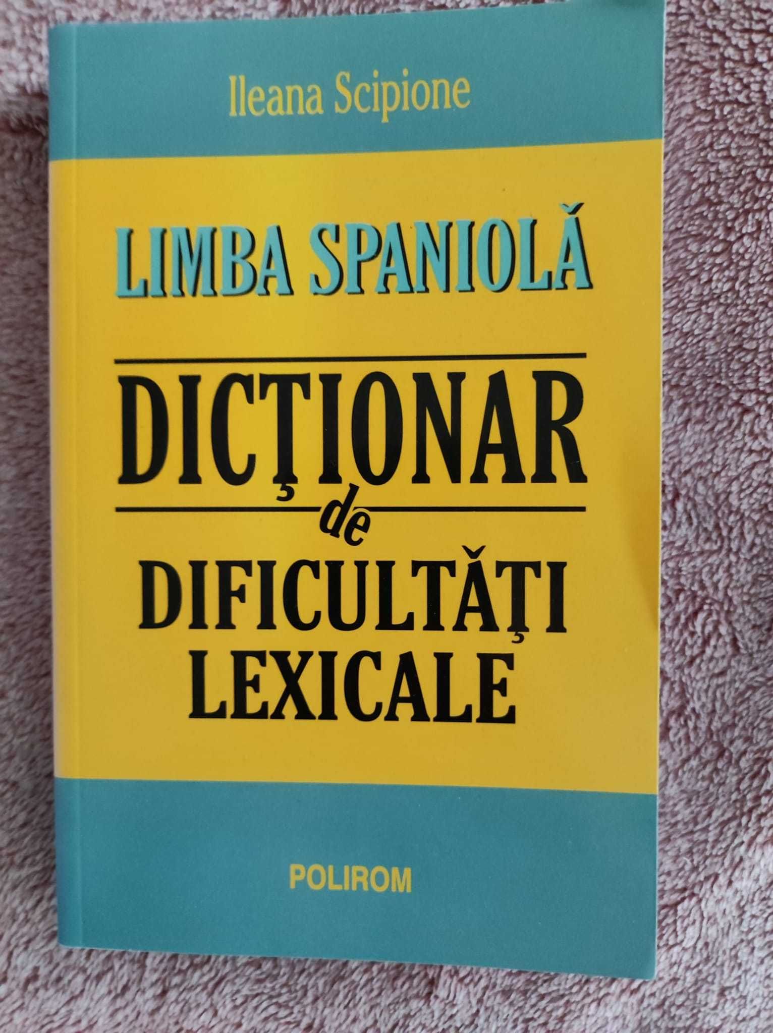 Limba spaniola dictionar de dificultati lexicale