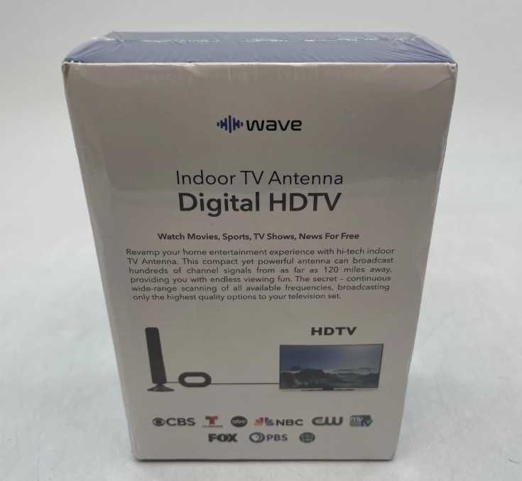 Цифрова ТВ Антена HDTV Wave Max USB F адаптер усилвател сигнал канали