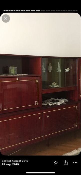 Mobila sufragerie lemn masiv furniruit lacuit