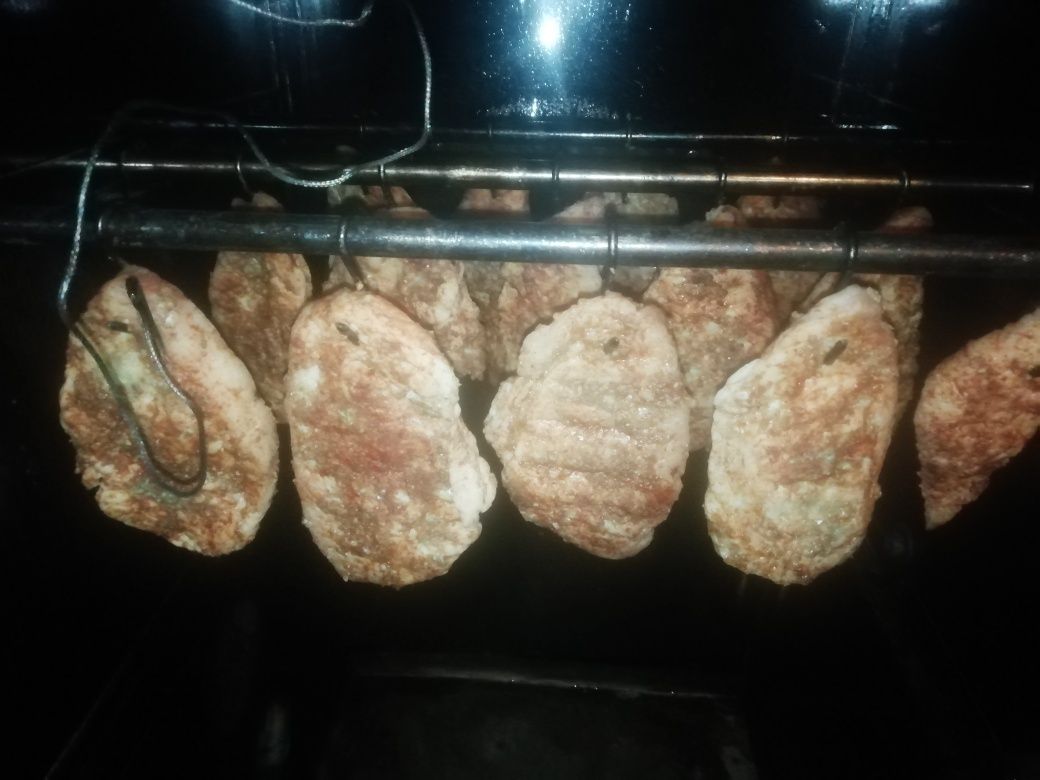 Продам курдюк горячего копчения