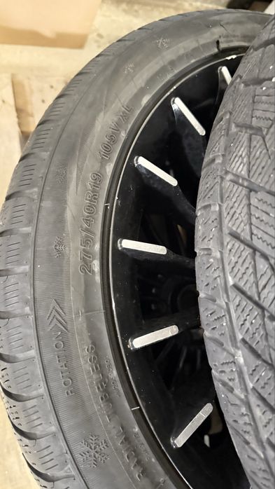 Jante Alpina Superbe pe 19 cu anvelope de iarnă