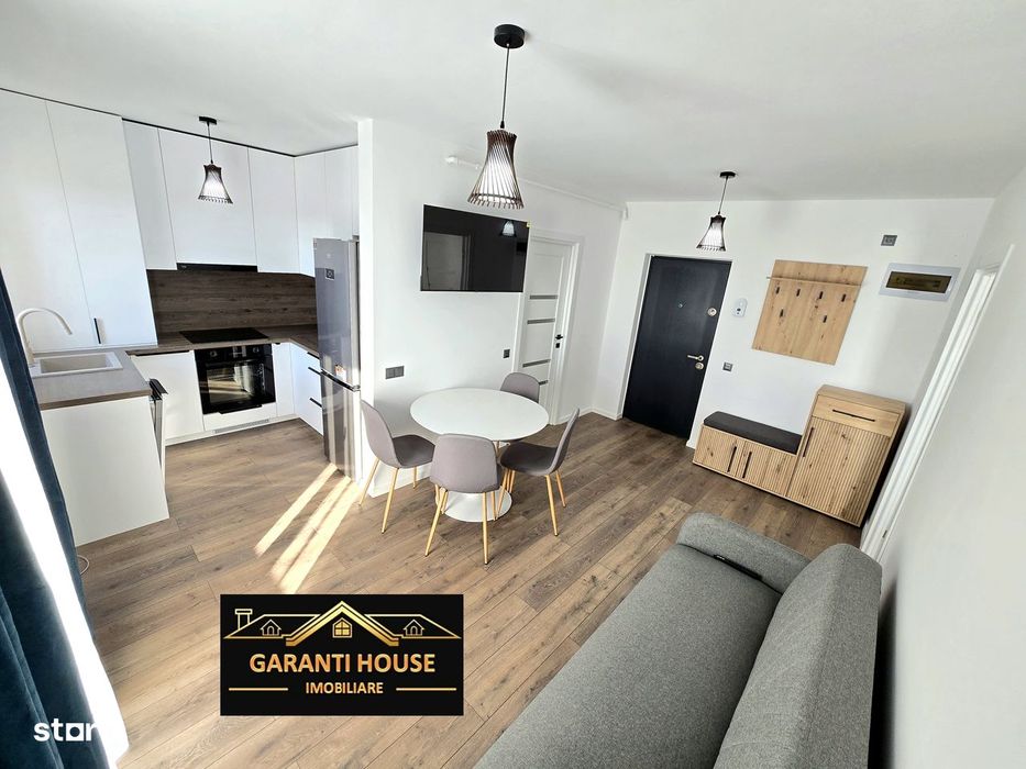 Prima inchiriere, apartament cu 2 camere, mobilat, parcare, 350€/Luna