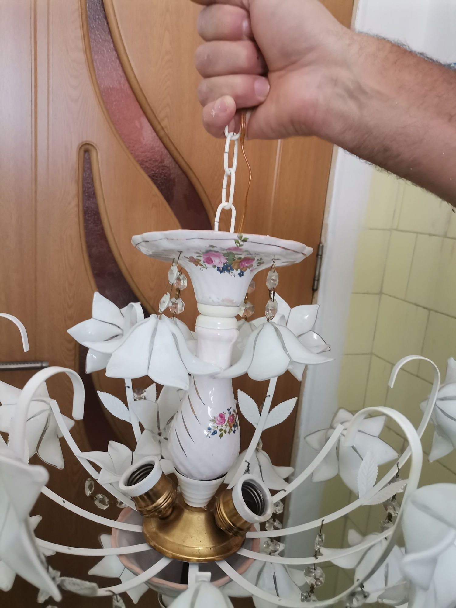 Candelabru ceramica