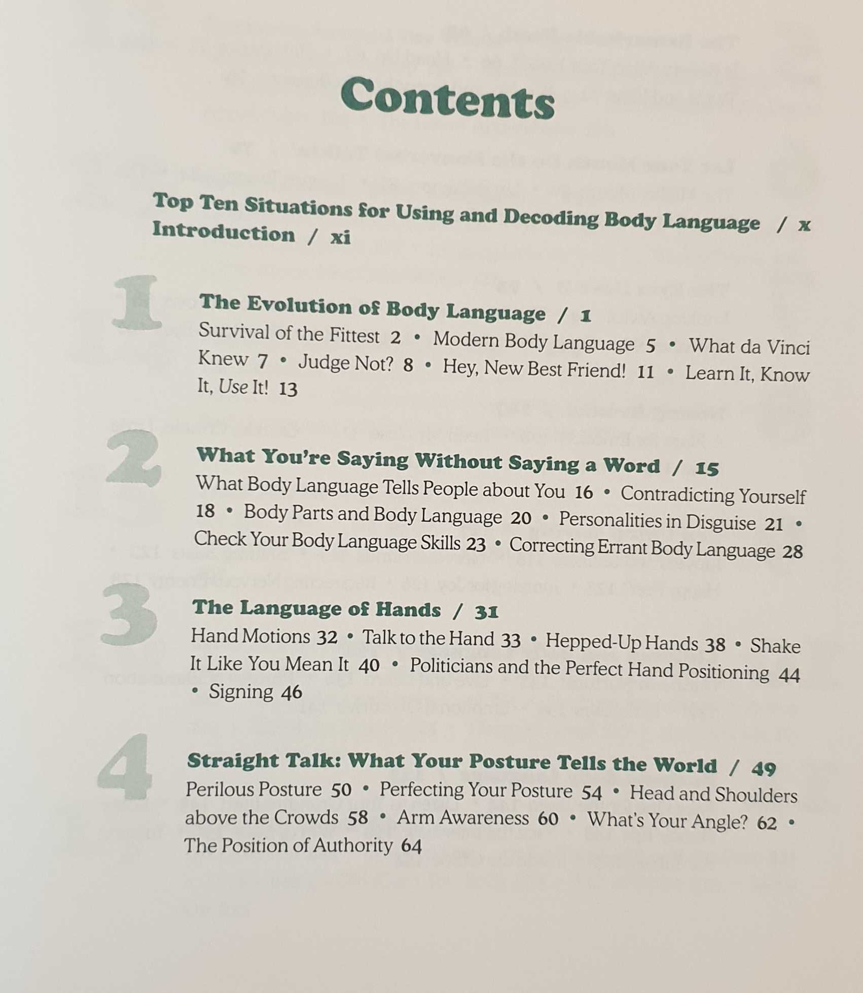 Езикът на тялото - справочник / The Everything Body Language Book