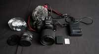 Canon m50 + obiectiv kit + accesorii
