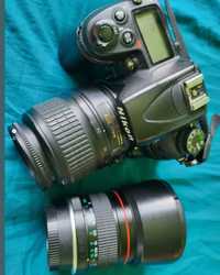 Aparat foto Nikon 7000 body + 2 obiective in stare buna