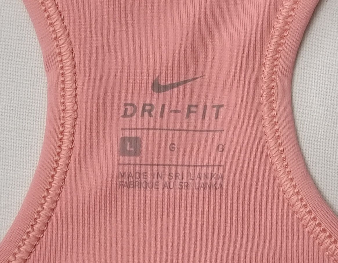 Nike DRI-FIT Swoosh Bra оригинално бюстие L Найк спорт фитнес