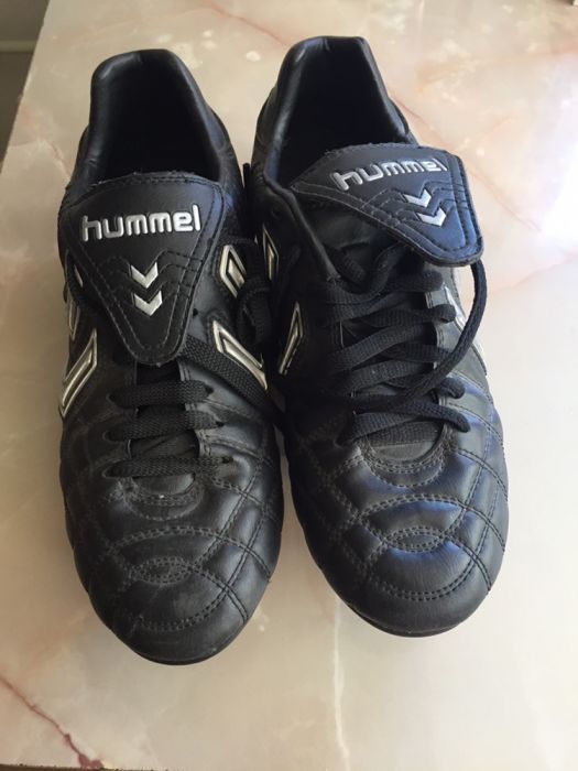 Ghete de fotbal piele Hummel/Bikkembergs