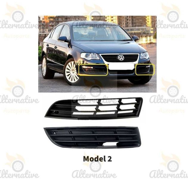 Решетки в предна броня за Volkswagen Passat B6 2005-11, Пасат Б6