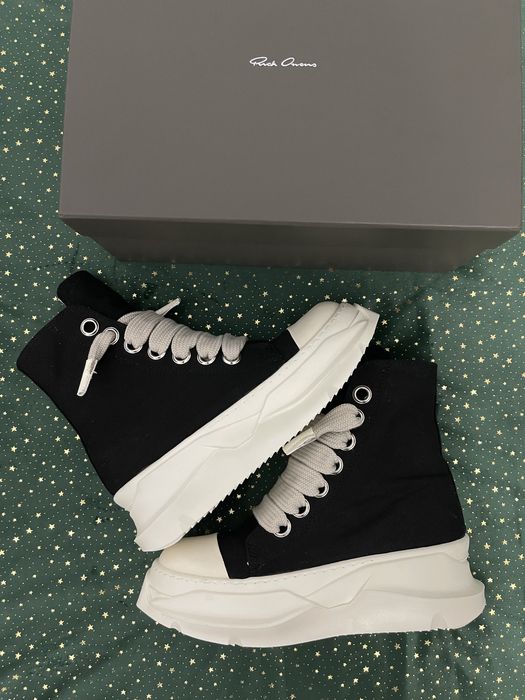 Rick Owens Abstract Jumbo Laces