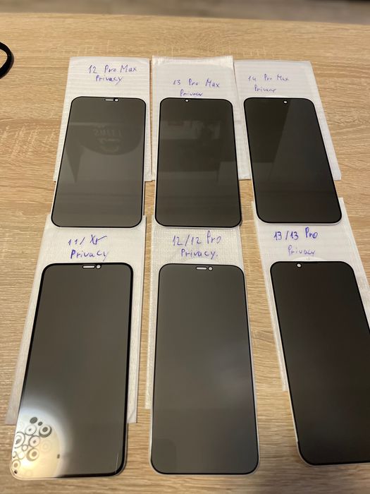 Vand Folie Privacy apple iPhone 11/12/13/14/15/16/17 Pro/Pro Max Plus