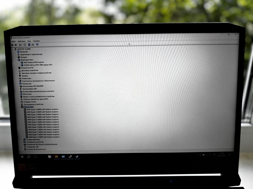 Ноутбук Acer c RTX3060