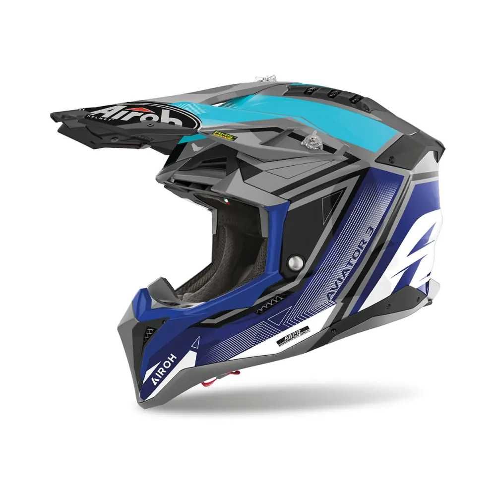 Кросова каска Airoh  Aviator 3 най-висок клас различни разцветки мото