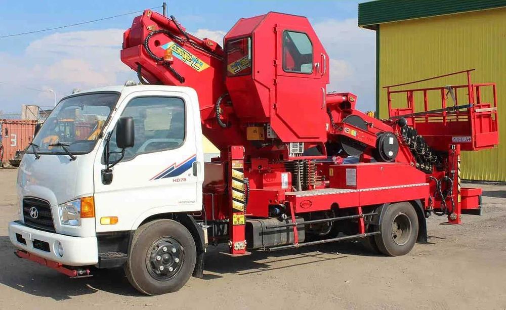 Автовышка в Самарканде — аренда 12–60 м с водителем и НДС