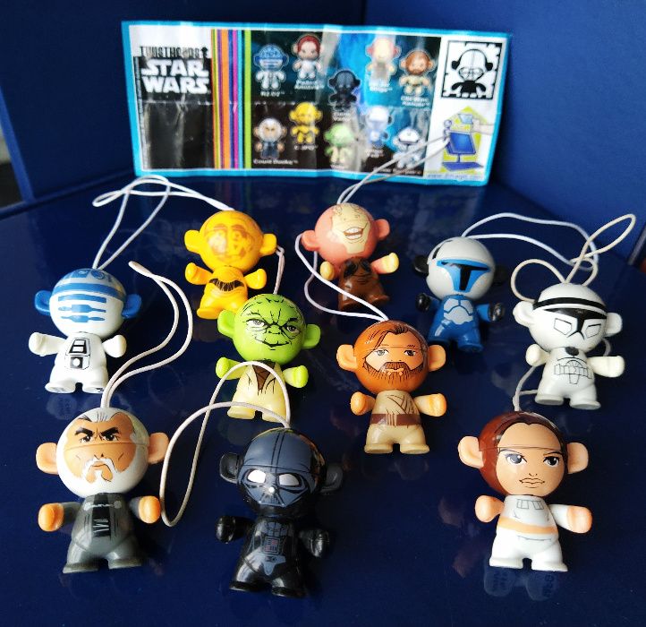 Киндер играчки Star wars Twistheads (2012)