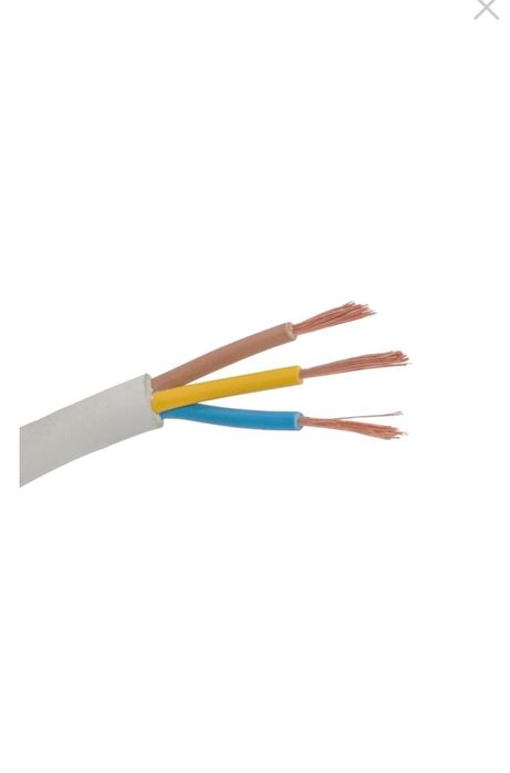 Cablu electric myym negru/ alb - ignifug ,factură 3x2,5, 3x1,5, 2x2,5