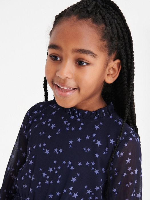 Рокля с дълъг ръкав - размер 140см.