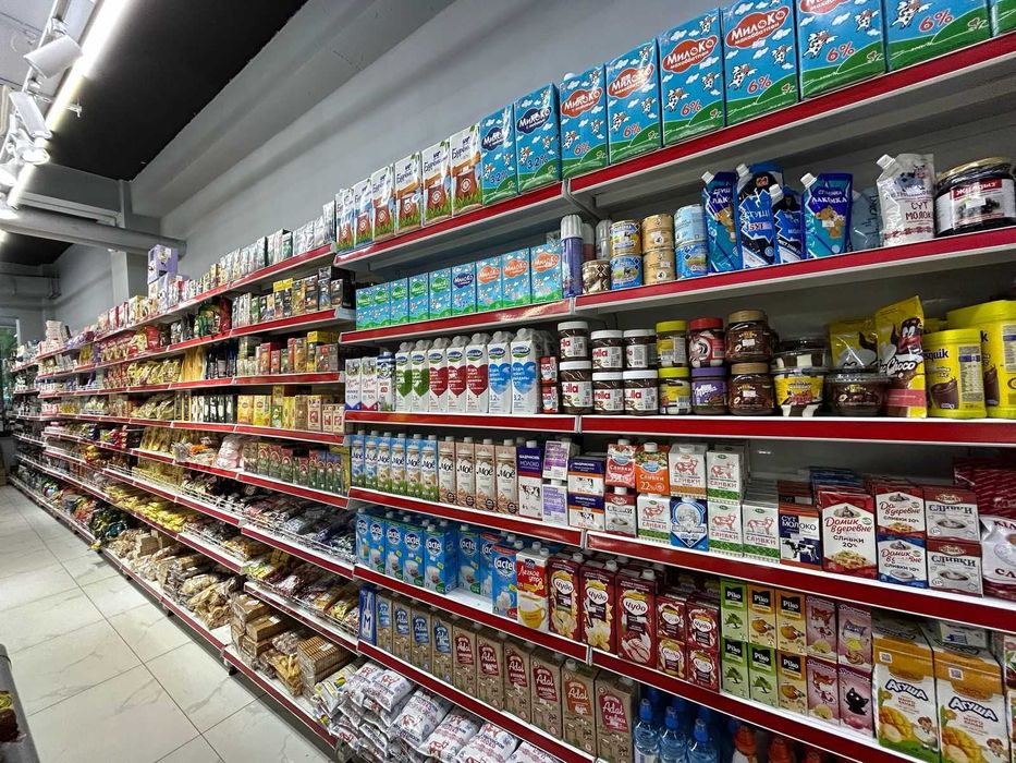 Торговые стеллажи для магазинов, Кокшетау, рассрочка