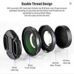 NEEWER 40.5mm HD Lentila Wide Angle pt Sony ZV-1F ZV-E10 A5000 A6000