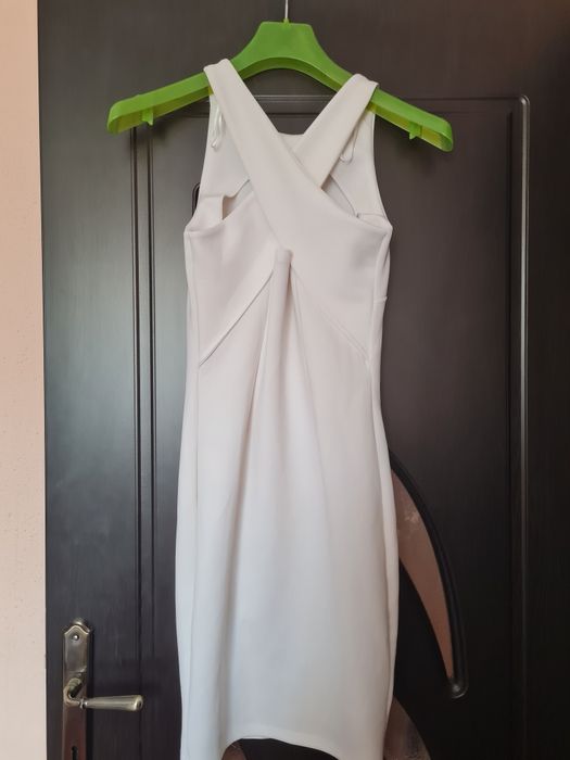 Rochie alba de ptrecere