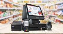 Магазинга Моноблок, чек принтер сканер 1C POS Zpos yespos optima sales