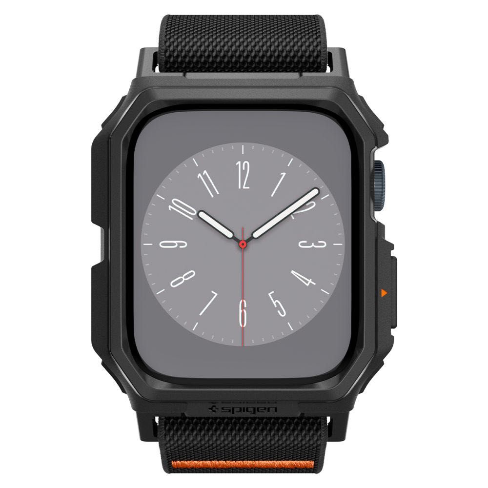 Калъф + каишка Spigen Lite Fit Pro, matte black Apple Watch 45mm/44mm