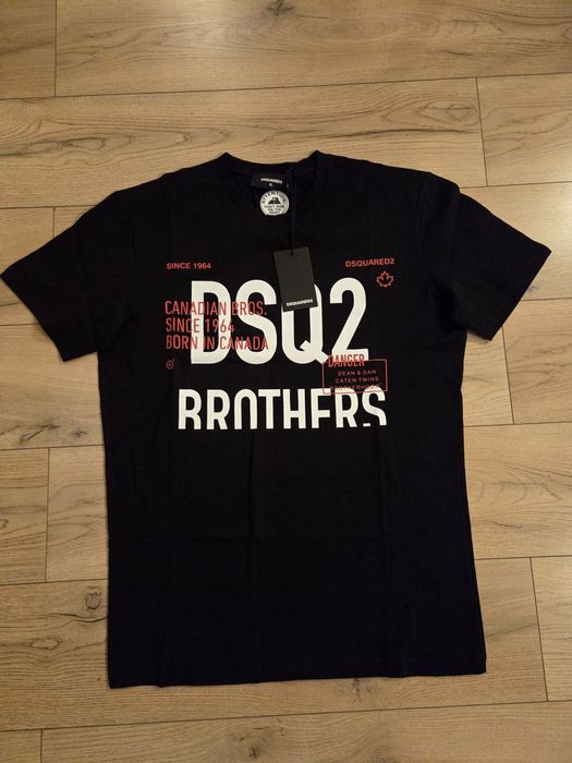 Tricou negru Dsquared2