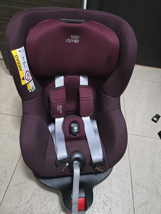 Scaun auto Britax Romer Isofix I size Dualfix M Burgundy