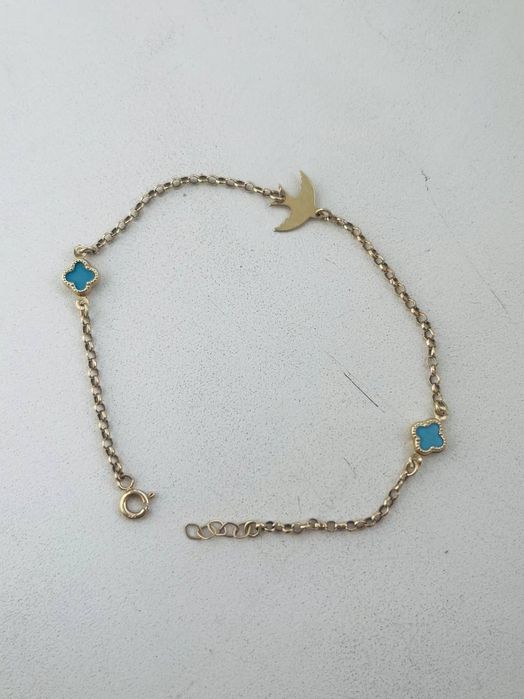 Браслет жёлтое золото 1.61 гр