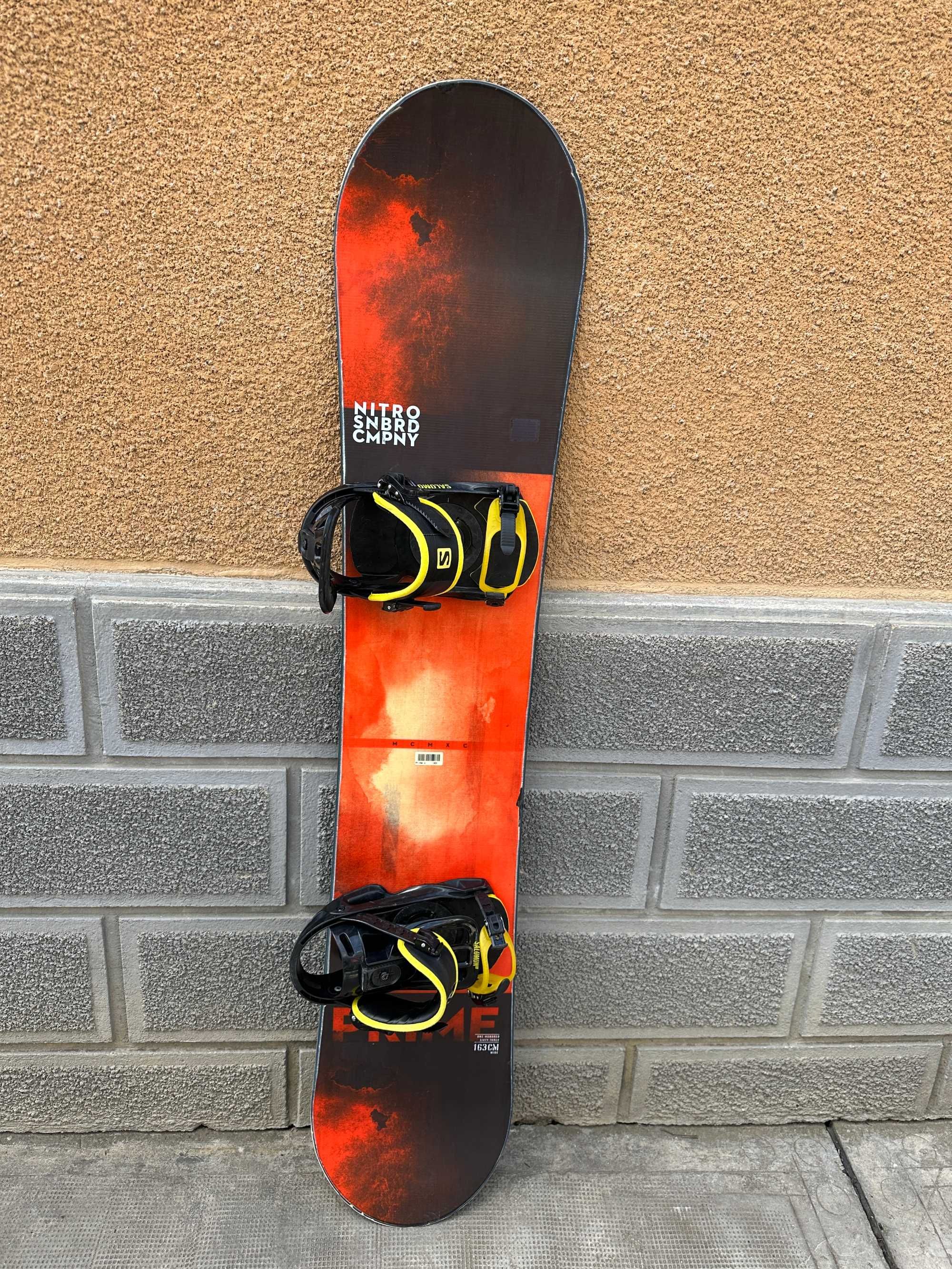 placa snowboard nitro prime  wide L163