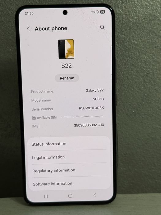 Samsung S22 Pret 1150 lei