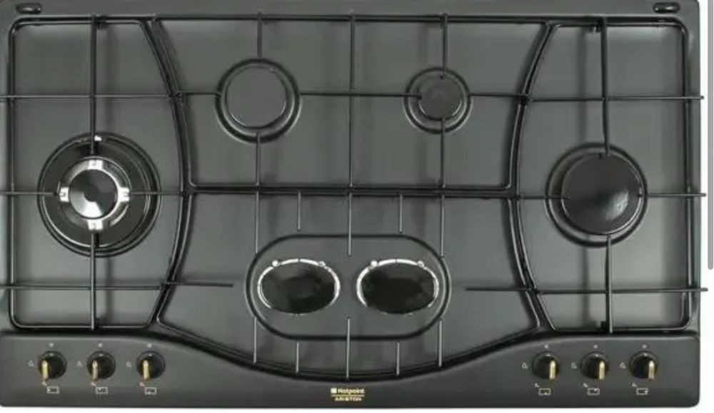 Встраиваемая газовая варочная панель плита Hotpoint Ariston 90см