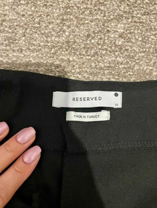 Pantaloni eleganti pt office, noi, Reserved, XS