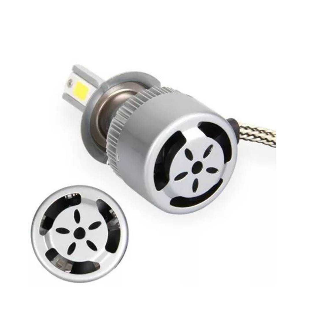 Комплект LED крушки H4 36w 7600lm