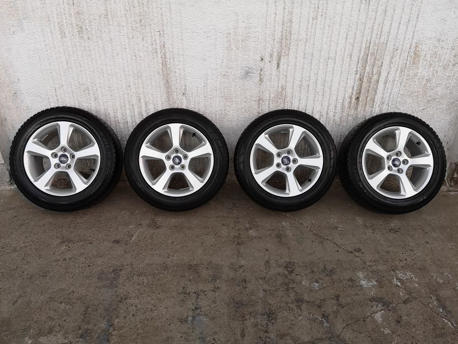 12 ) Jante r16 5x108 originale Ford Anvelope 215 55 16