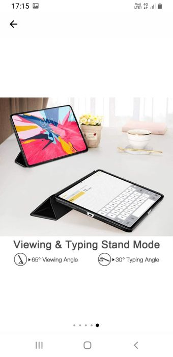 Husa Smart Case iPad Pro Vivanco 12,9 inch black