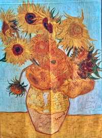 Шал със Слънчогледите на Ван Гог